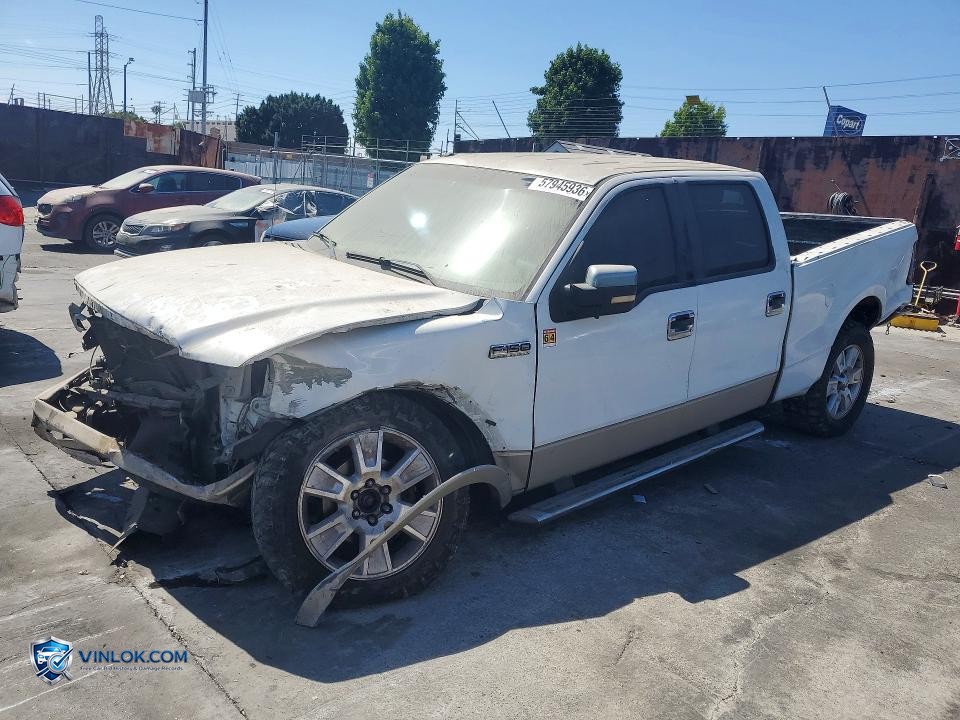 2007 FORD F150 SUPERCREW – Lot 57945936 auction photo