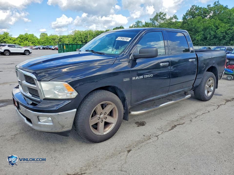 2012 DODGE RAM 1500 SLT – Lot 57946316 auction photo