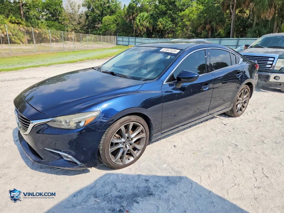 2016 MAZDA 6 GRAND TOURING – Lot 57947526 auction photo