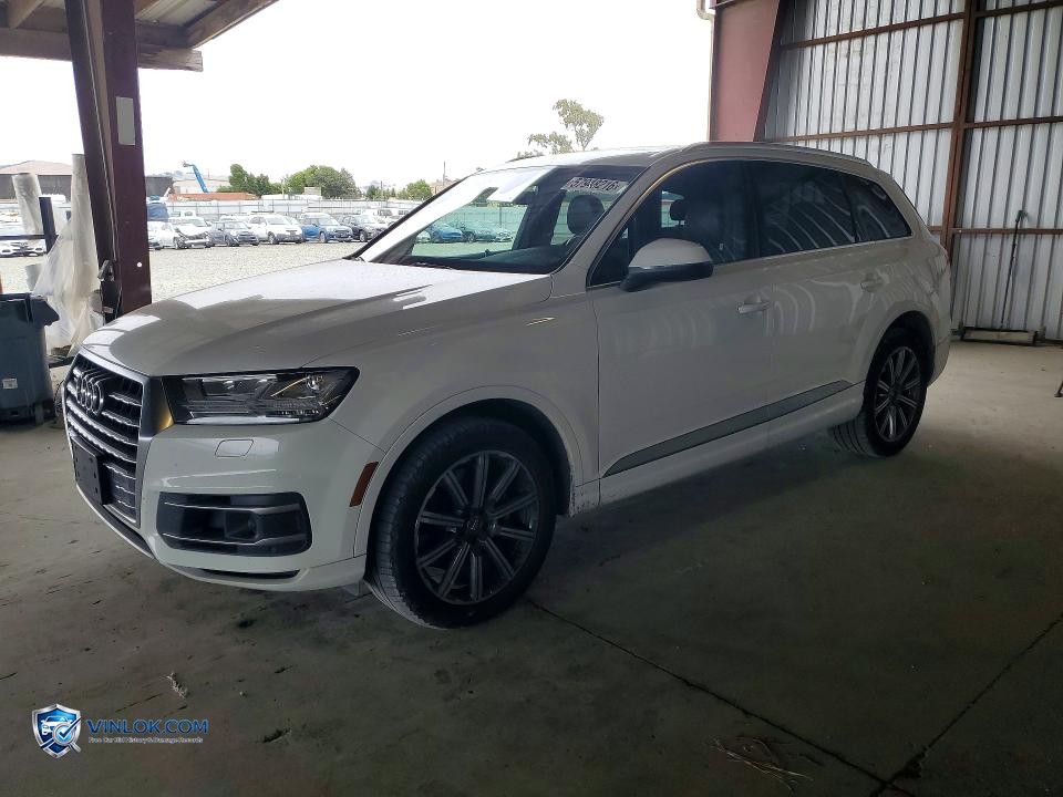 2018 AUDI Q7 PREMIUM PLUS – Lot 57948216 auction photo