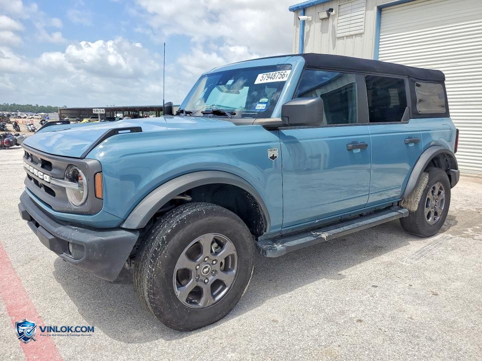 2023 FORD BRONCO BASE – Lot 57948756 auction photo