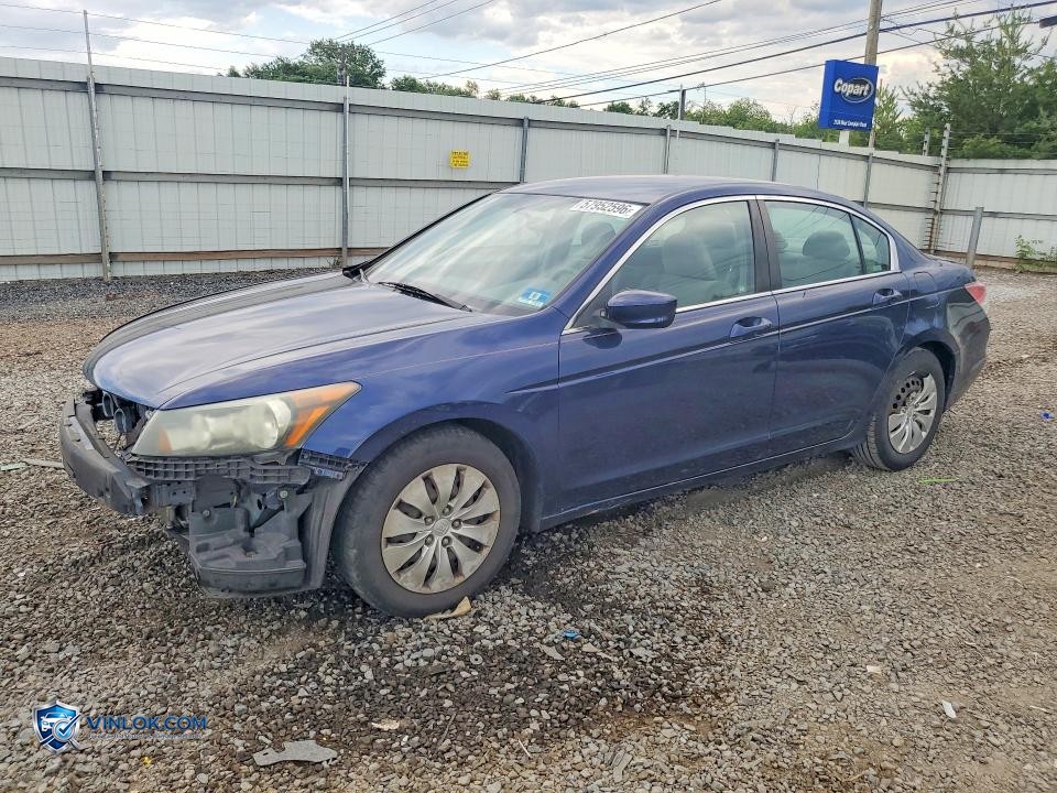 2009 HONDA ACCORD LX – Lot 57952596 auction photo