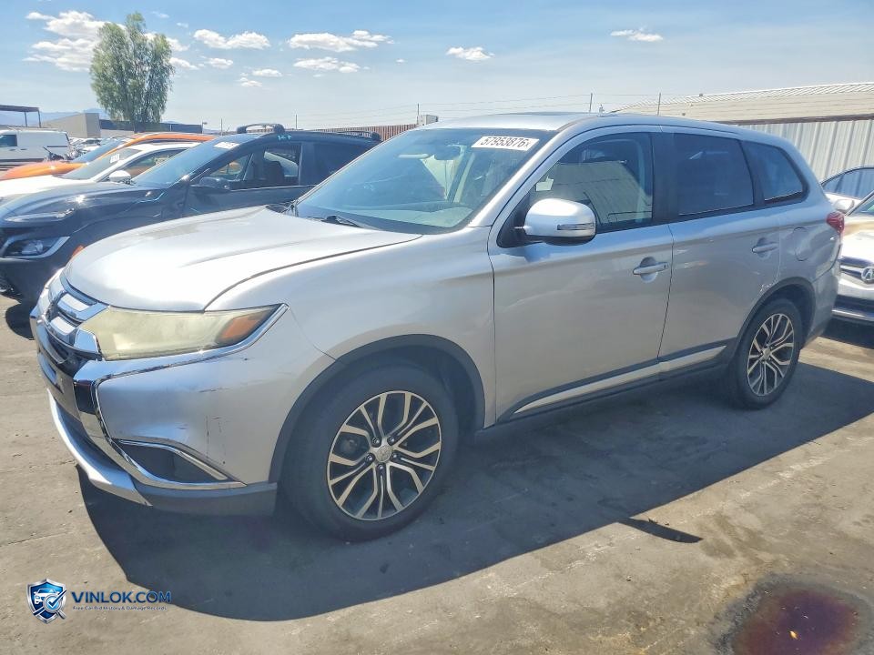 2017 MITSUBISHI OUTLANDER SE – Lot 57953876 auction photo