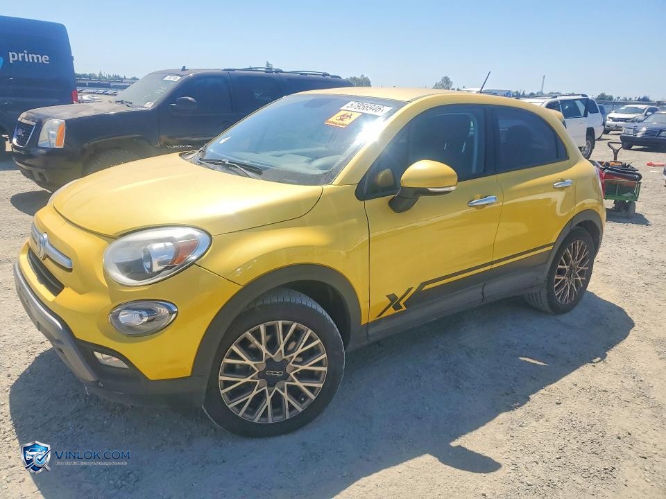 2016 FIAT 500X TREKKING – Lot 57956946 auction photo
