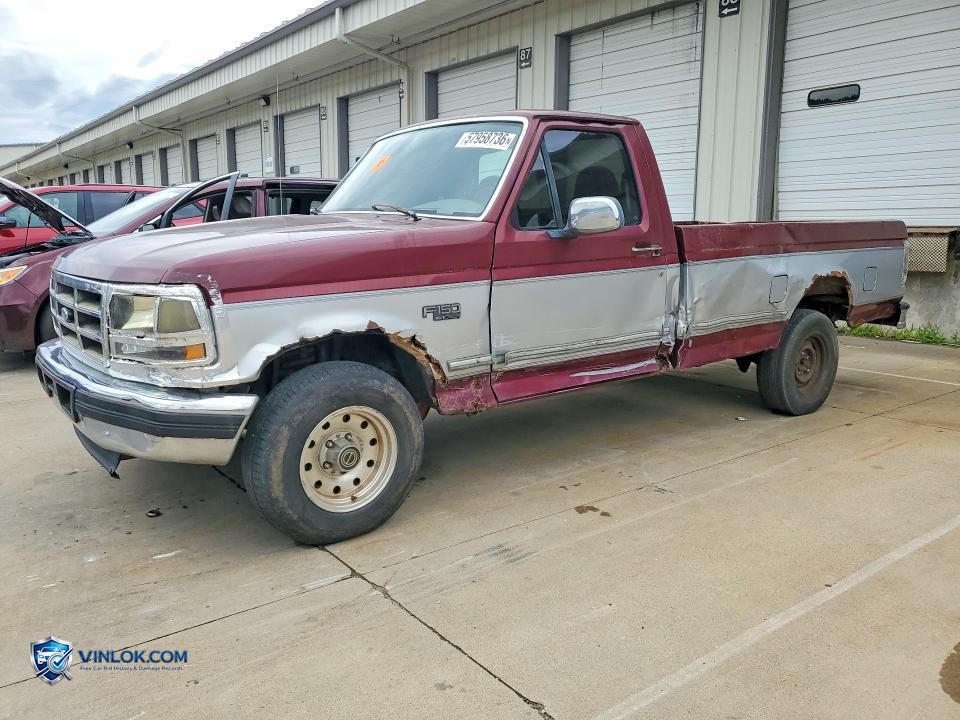 1996 FORD F150 – Lot 57958736 auction photo