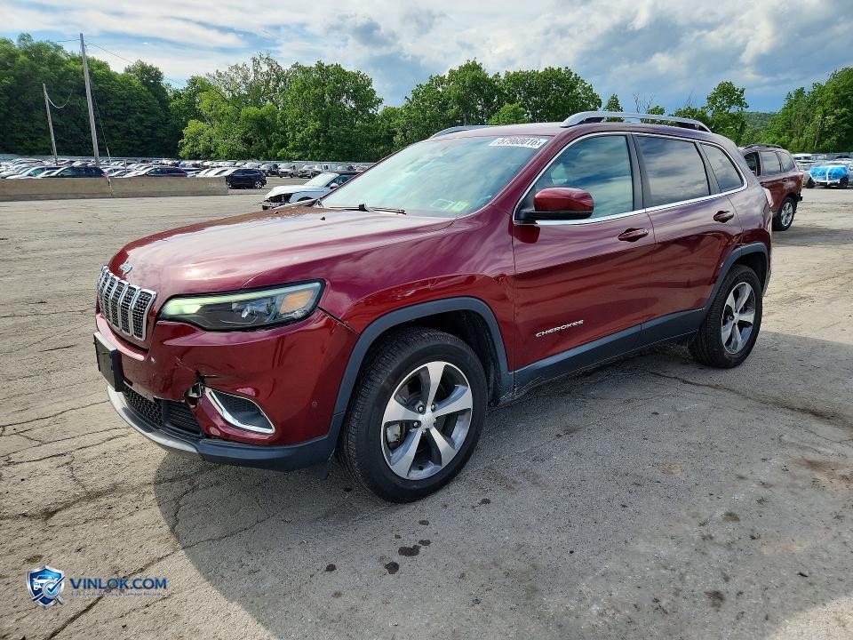 2019 JEEP CHEROKEE LIMITED – Lot 57960016 auction photo