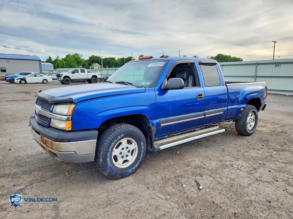 2003 CHEVROLET SILVERADO K1500 – Lot 57960156 auction photo