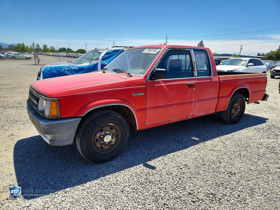 1986 MAZDA B2000 LONG BED – Lot 57960186 auction photo