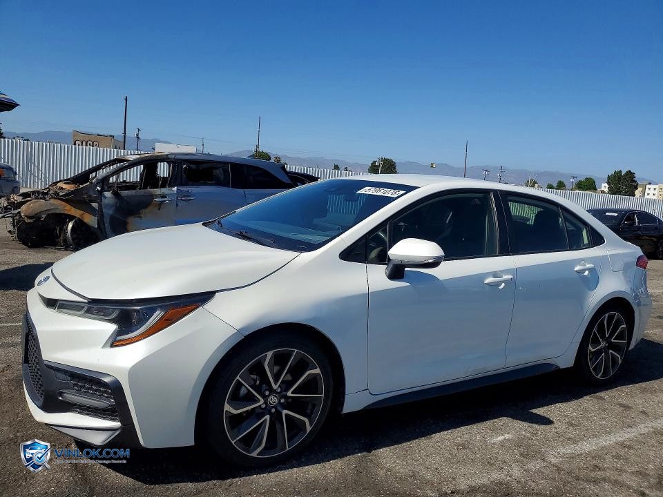 2020 TOYOTA COROLLA SE – Lot 57961076 auction photo