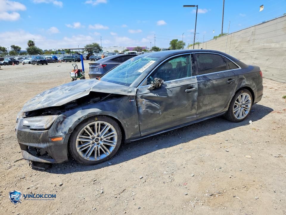 2018 AUDI A4 PREMIUM PLUS – Lot 57963516 auction photo