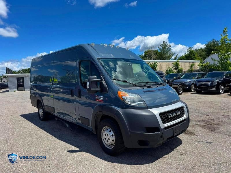 2019 RAM PROMASTER 3500 3500 HIGH GRAY – Lot 57964206 auction photo