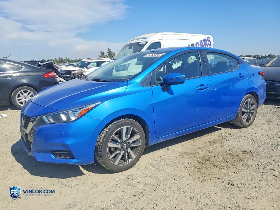 2021 NISSAN VERSA SV – Lot 57965126 auction photo