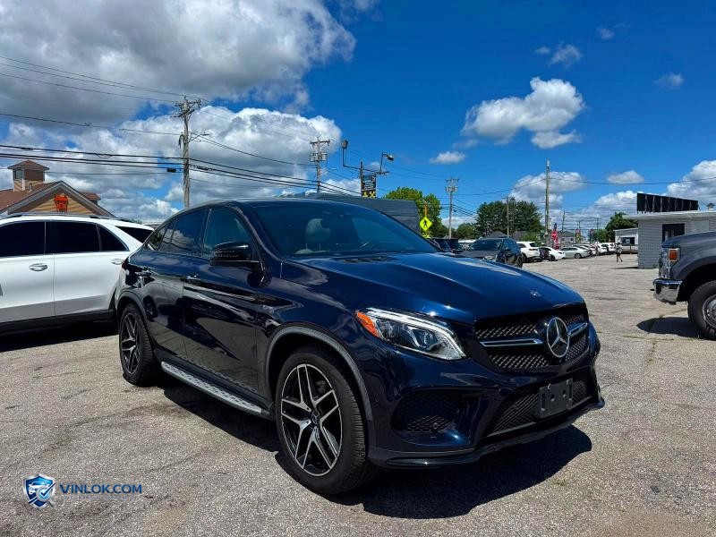 2019 MERCEDES-BENZ GLE COUPE 43 AMG BLACK – Lot 57965246 auction photo