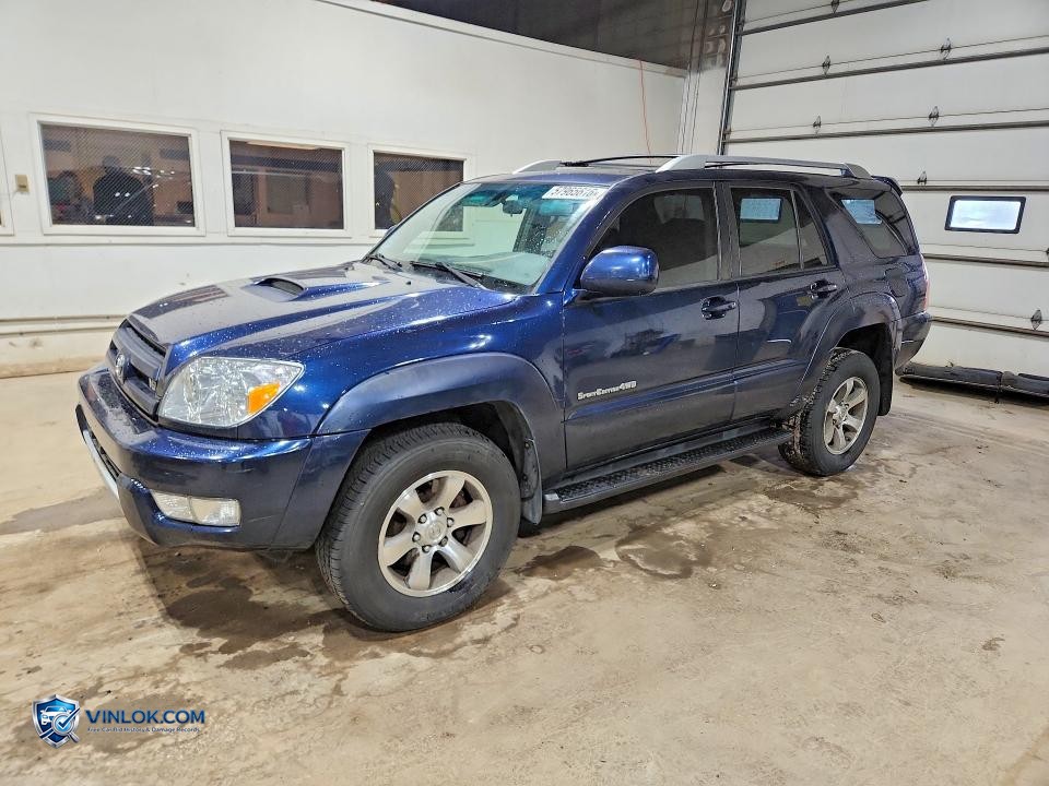 2004 TOYOTA 4RUNNER SPORT EDITION – Lot 57965616 auction photo