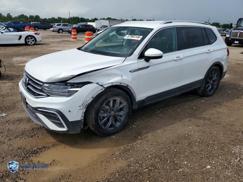 2022 VOLKSWAGEN TIGUAN SE – Lot 57968146 auction photo