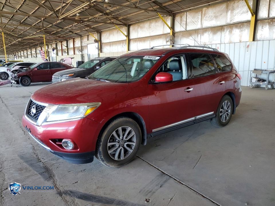 2014 NISSAN PATHFINDER SL – Lot 57968406 auction photo