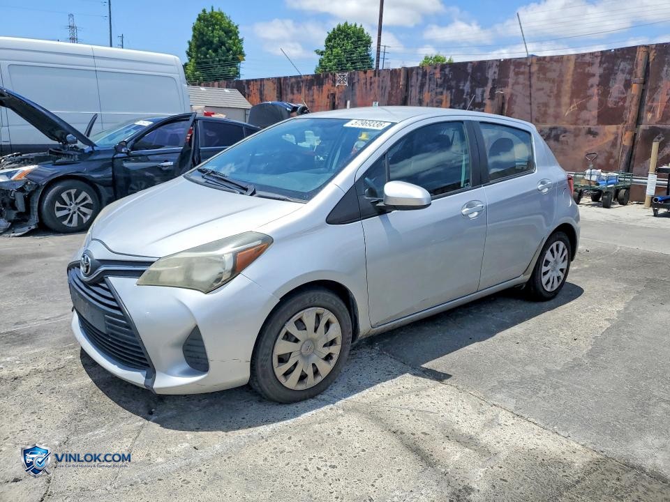2015 TOYOTA YARIS 5-DOOR L – Lot 57969336 auction photo