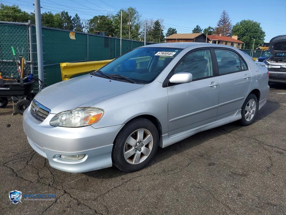 2008 TOYOTA COROLLA S – Lot 57969846 auction photo