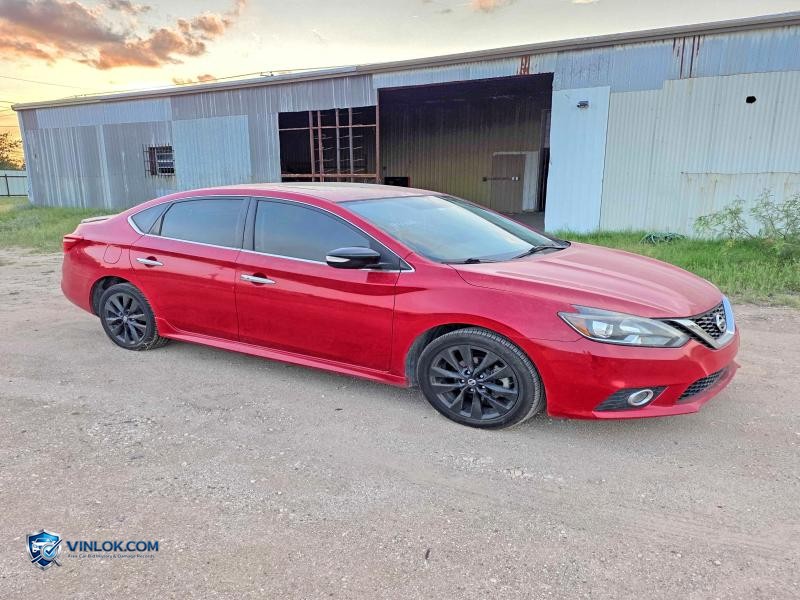 2017 NISSAN SENTRA SR TURBO – Lot 57971446 auction photo
