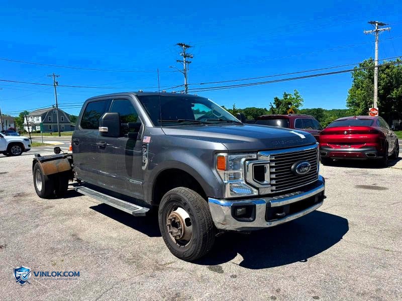 2022 FORD F350 SUPER DUTY GRAY – Lot 57971746 auction photo