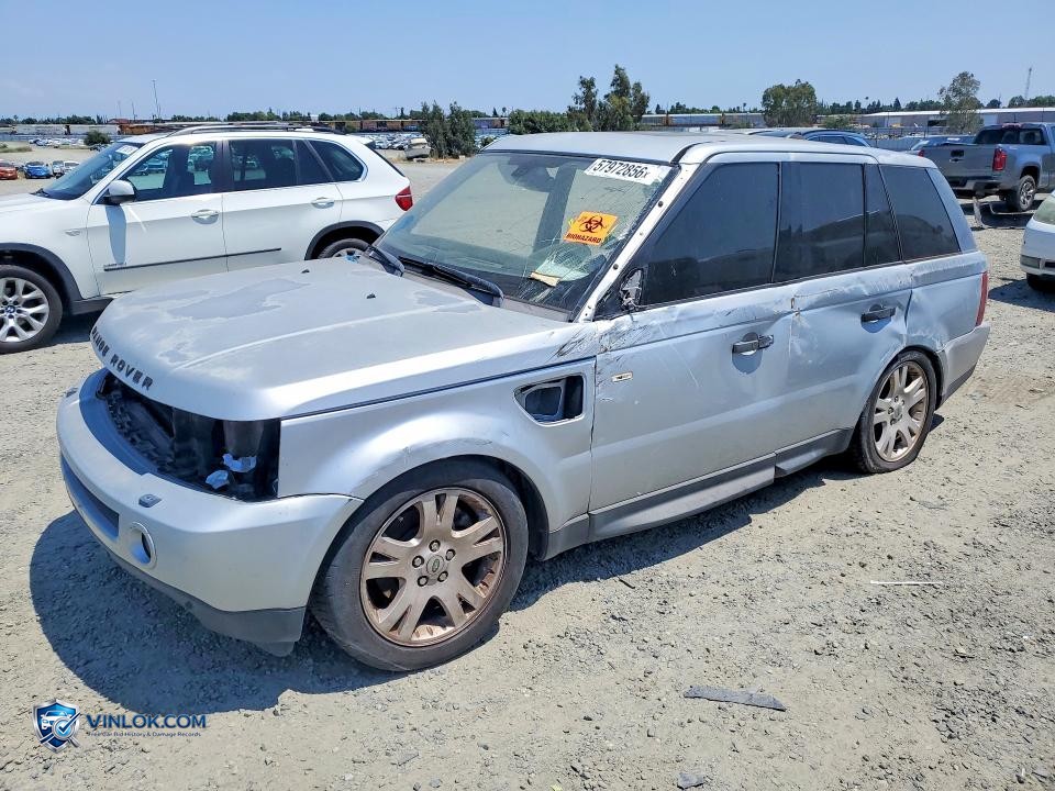 2007 LAND ROVER RANGE ROVER SPORT HSE – Lot 57972856 auction photo