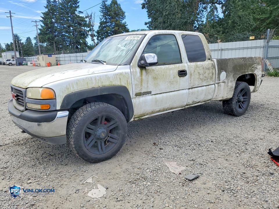 1999 GMC NEW SIERRA K2500 – Lot 57976016 auction photo