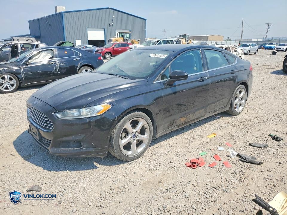 2016 FORD FUSION S – Lot 57977986 auction photo