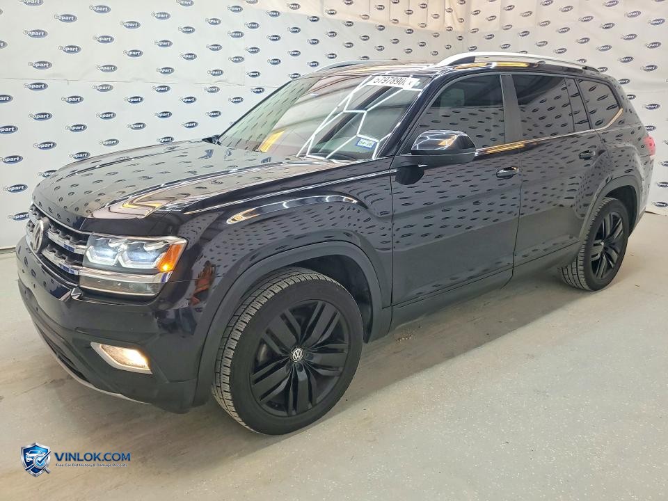 2019 VOLKSWAGEN ATLAS SEL – Lot 57978906 auction photo