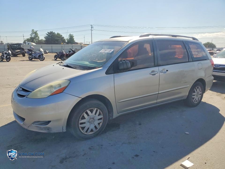 2008 TOYOTA SIENNA CE 8-PASSENGER – Lot 57991136 auction photo