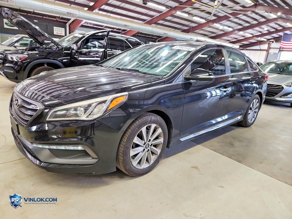 2016 HYUNDAI SONATA – Lot 57992546 auction photo