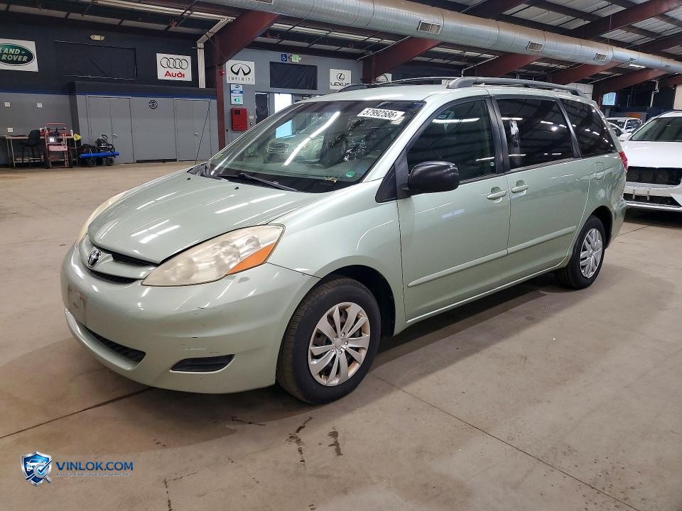2006 TOYOTA SIENNA – Lot 57992586 auction photo