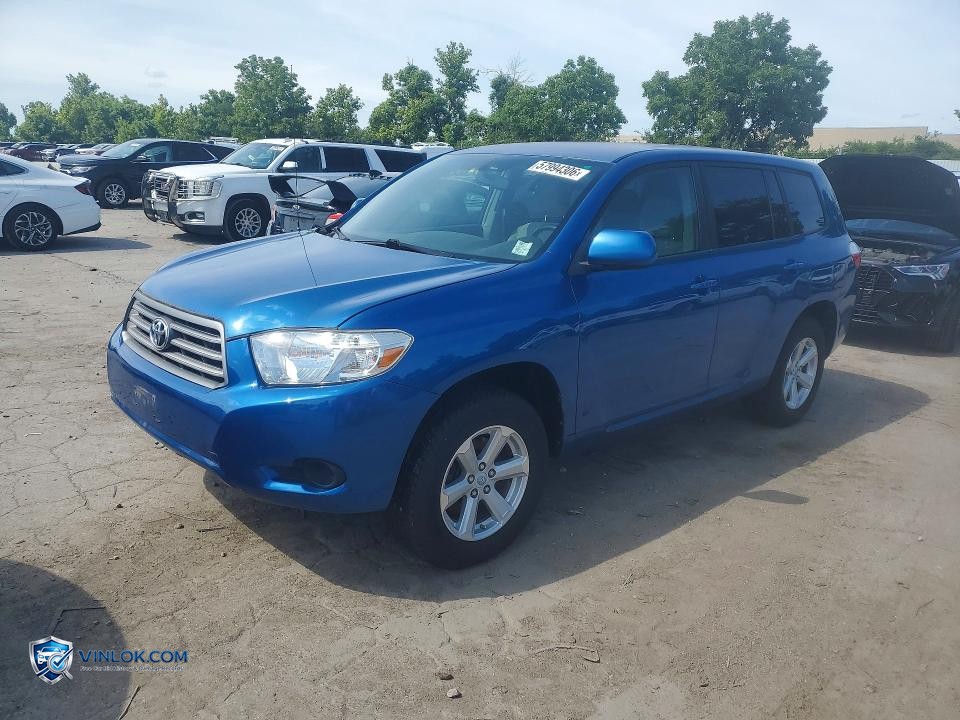 2009 TOYOTA HIGHLANDER BASE – Lot 57994306 auction photo