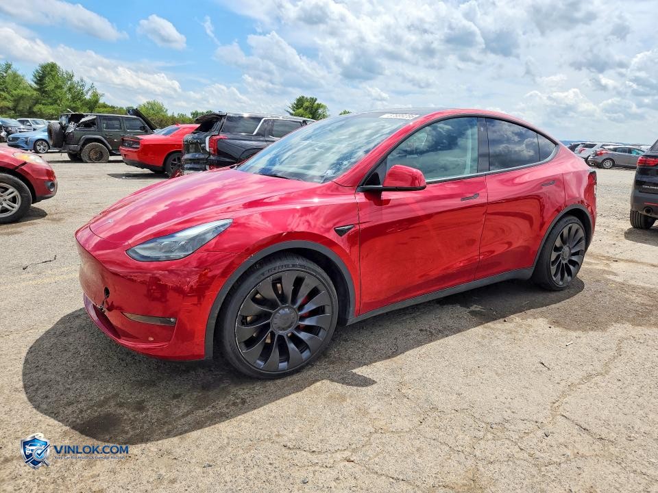 2022 TESLA MODEL Y – Lot 57999286 auction photo
