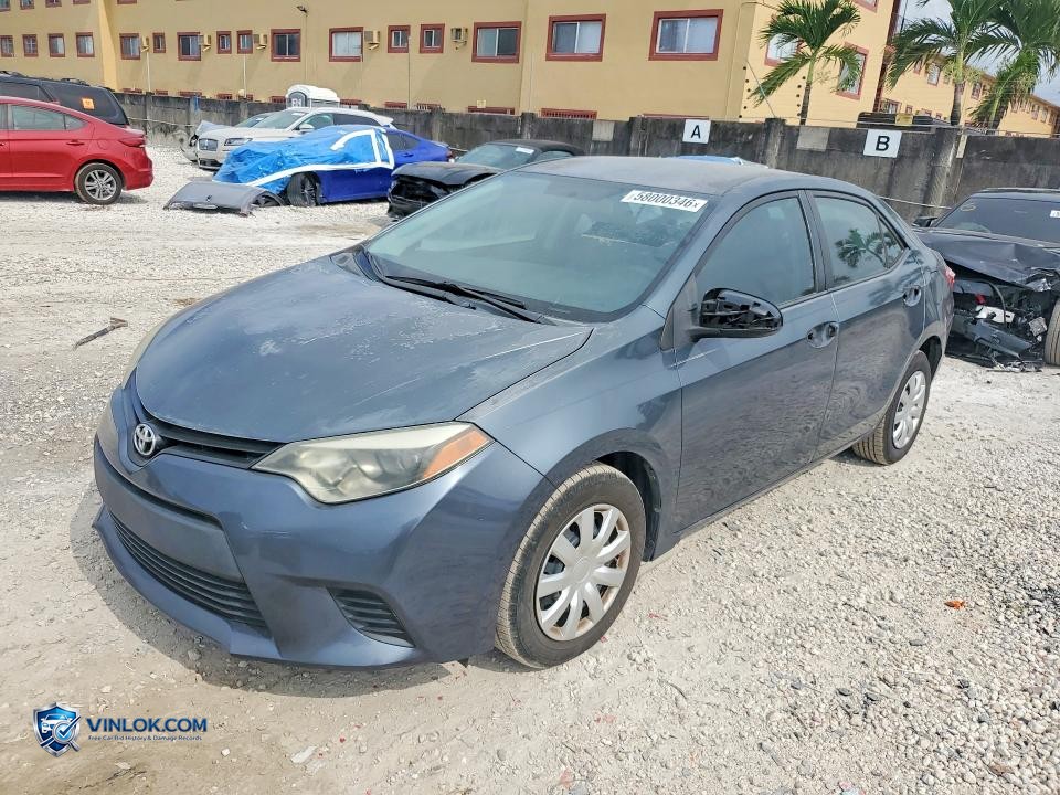 2016 TOYOTA COROLLA L – Lot 58000346 auction photo