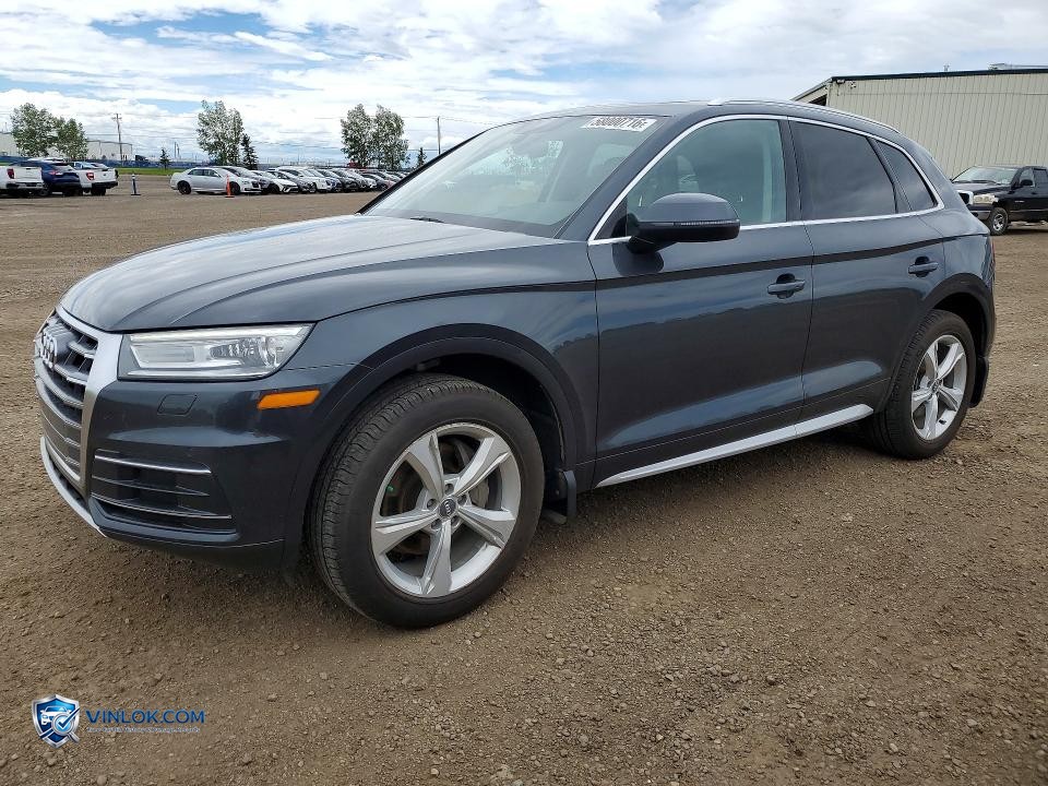 2018 AUDI Q5 PREMIUM PLUS – Lot 58000716 auction photo