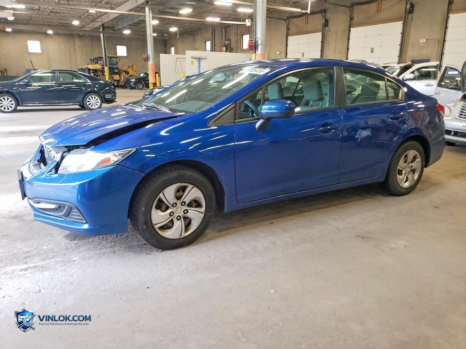 2015 HONDA CIVIC LX – Lot 58005456 auction photo