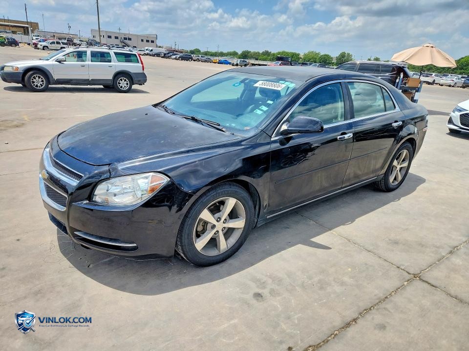 2012 CHEVROLET MALIBU 2LT – Lot 58008806 auction photo