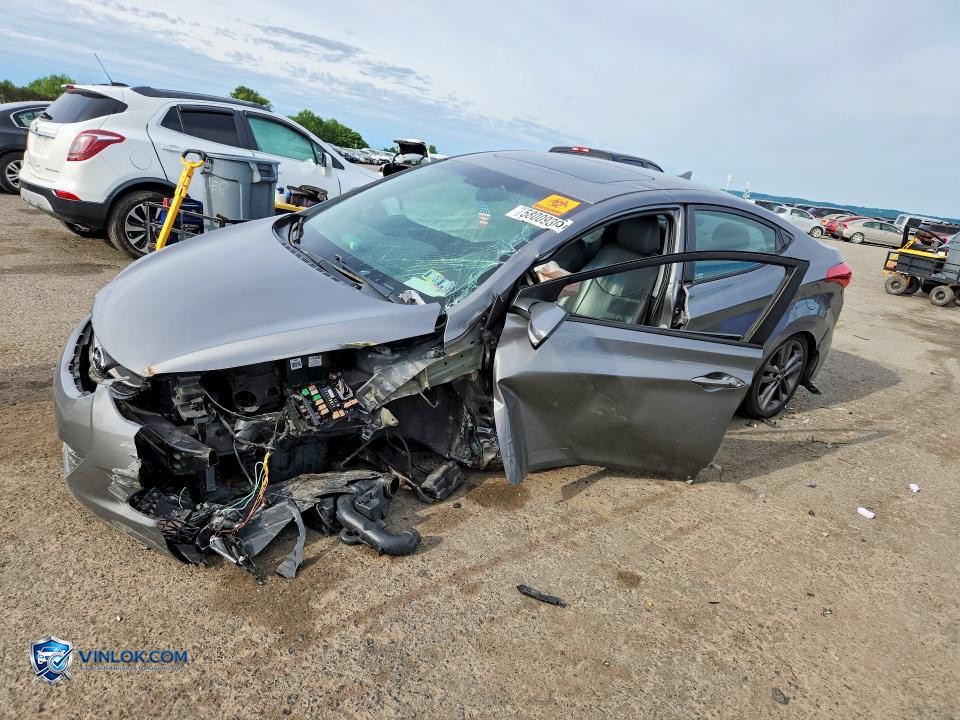 2013 HYUNDAI ELANTRA LIMITED – Lot 58009306 auction photo