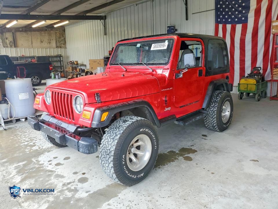 2000 JEEP WRANGLER / TJ SE – Lot 58009896 auction photo