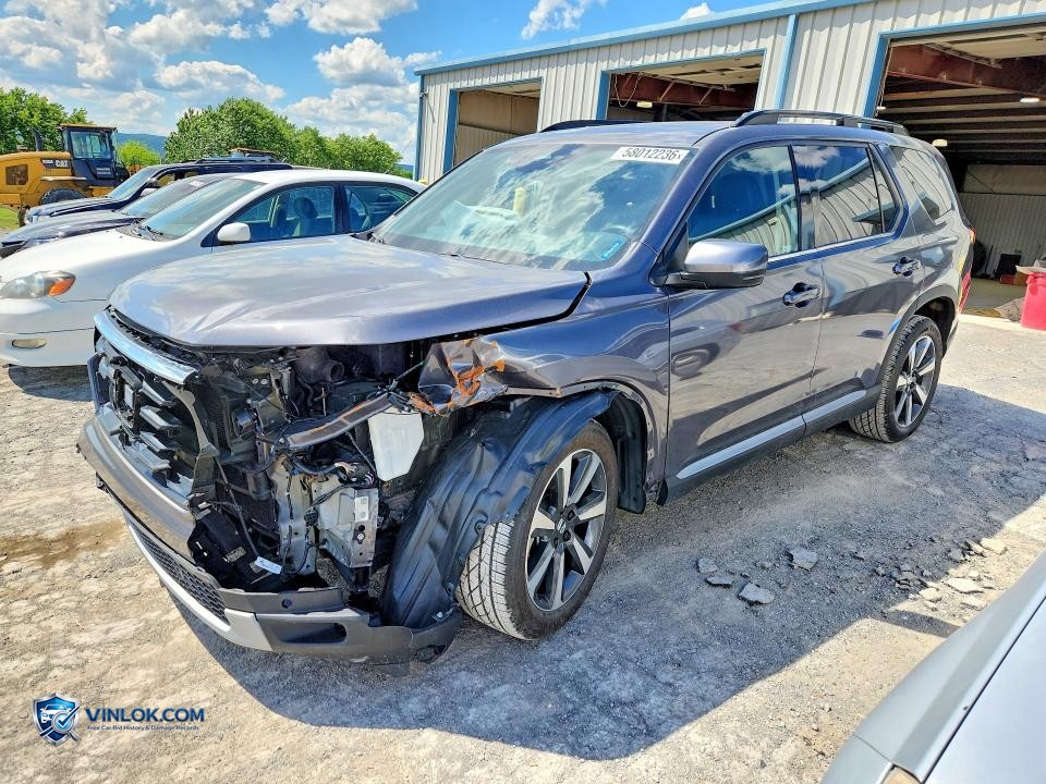 2023 HONDA PILOT TOURING – Lot 58012236 auction photo