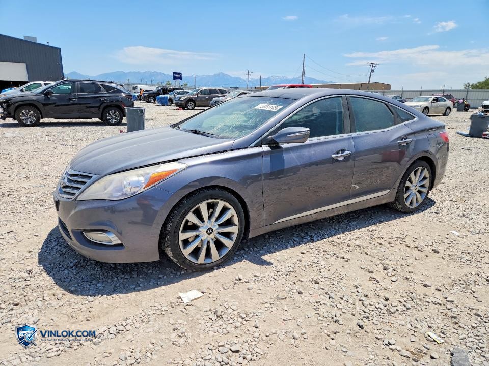 2013 HYUNDAI AZERA BASE – Lot 58014456 auction photo