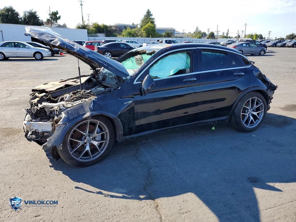 2022 MERCEDES-BENZ GLC COUPE 43 4MATIC AMG – Lot 58015376 auction photo