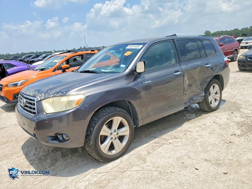 2008 TOYOTA HIGHLANDER LIMITED – Lot 58015486 auction photo