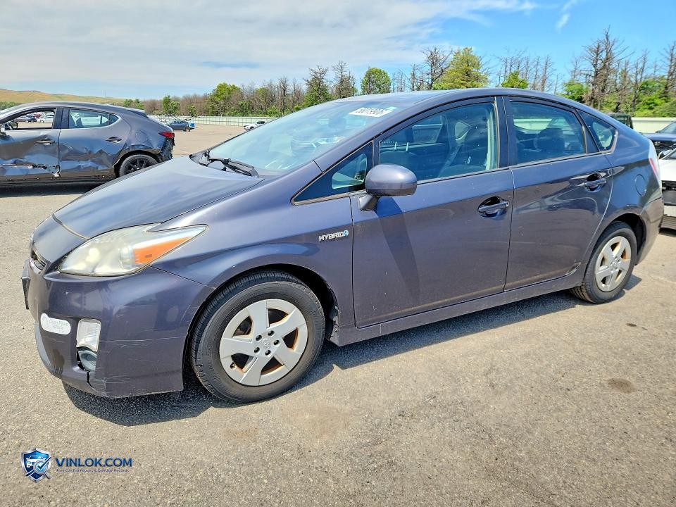 2010 TOYOTA PRIUS II – Lot 58019906 auction photo