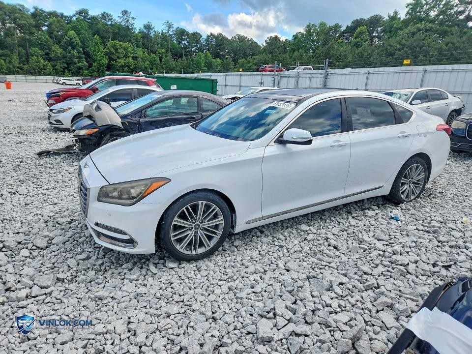 2018 GENESIS G80 3.8 – Lot 58023126 auction photo
