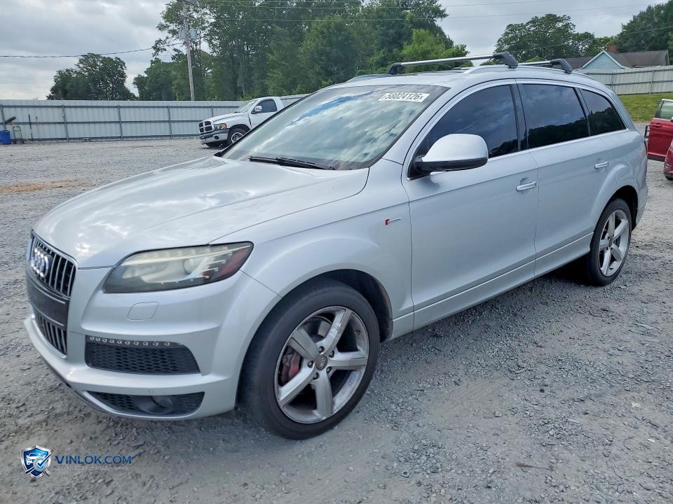 2014 AUDI Q7 PRESTIGE – Lot 58024126 auction photo