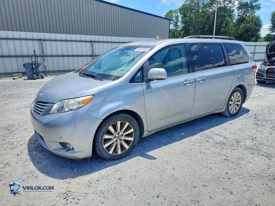 2011 TOYOTA SIENNA LIMITED 7-PASSENGER – Lot 58025666 auction photo