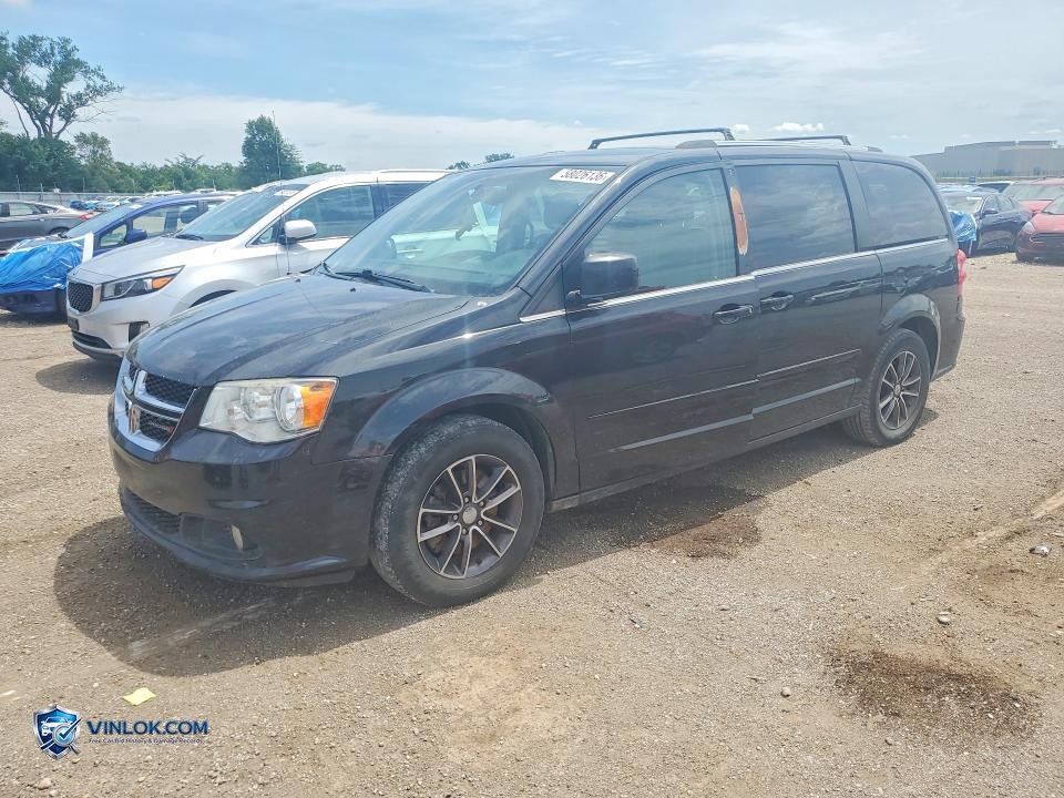 2017 DODGE GRAND CARAVAN SXT – Lot 58026136 auction photo