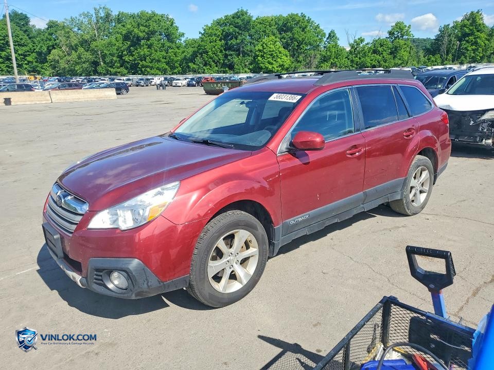 2014 SUBARU OUTBACK 2.5I LIMITED – Lot 58031386 auction photo