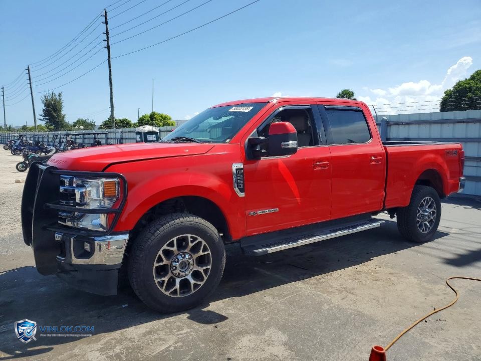 2020 FORD F250 SUPER DUTY – Lot 58032436 auction photo